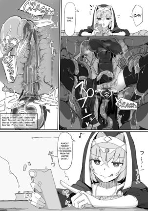 Teikyuu Zako Inma no Shokushu ga Fukai nanode Kankaku Shadan Mahou o Tenkai Shimashita wa!! Page #9