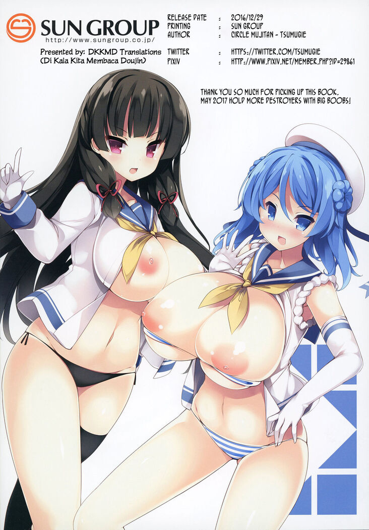 Kyonyuu Kuchikukan Hatsuiku Chousa Shirei San | Big Titty Destroyers' Development Survey Order