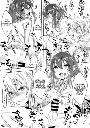 Onii-cha ga Ecchi de Komacchaccha Page #13