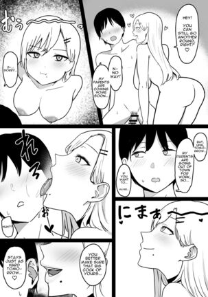 Dosukebe JK Gal no Honki Sakusei | Squeezed Dry by a Naughty High School Gyaru Page #16