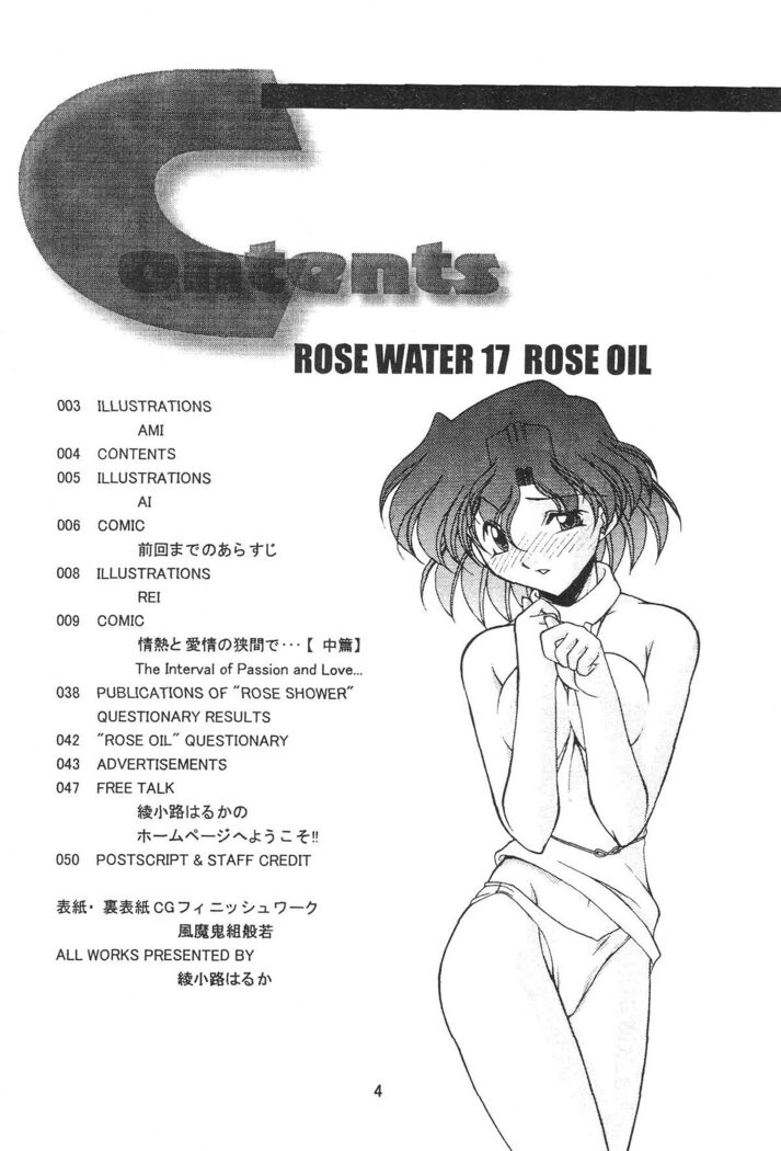 ROSE WATER 17 ROSE OIL