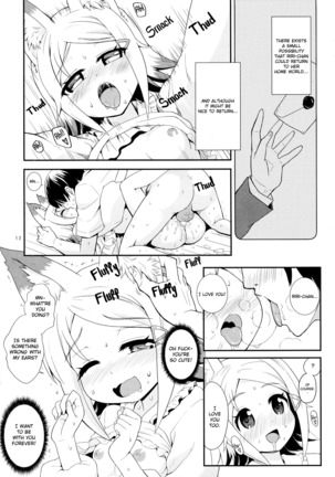 Kitsune-mimi no Onnanoko ga Isekai kara Kite Kureta sou desu yo!? | This fox-eared girl came… From another world!? Page #12