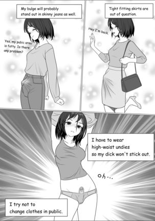 CHINPO LADY An Otaku Girl Grows a Dick - Page 14