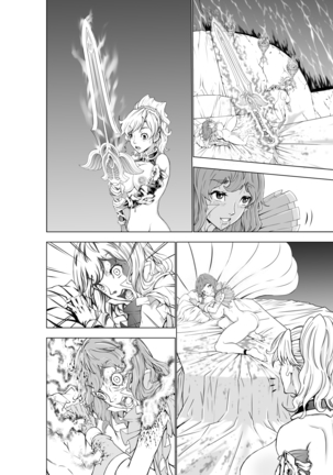 The Two of Them are Futanari Holy Sword Witch x Heroine Part Page #118