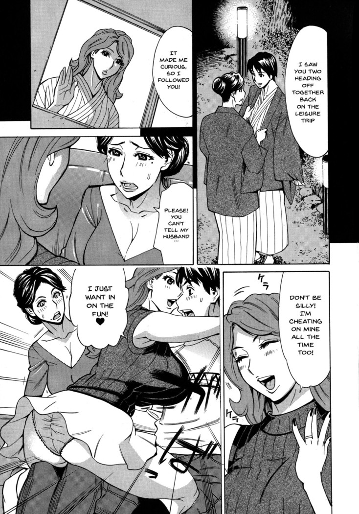 Hitozuma Koi Hanabi ~Hajimete no Furin ga 3P ni Itaru made~ Ch.1-3