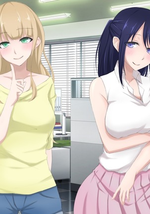 女子寮潜入ふたなり女体化してお風呂で百合3P Page #58