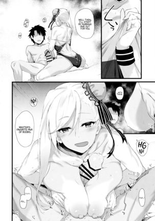 Musashi-chan ga Ecchi Sugiru kara Asedaku Mizugi Sex o Shiyou Page #6