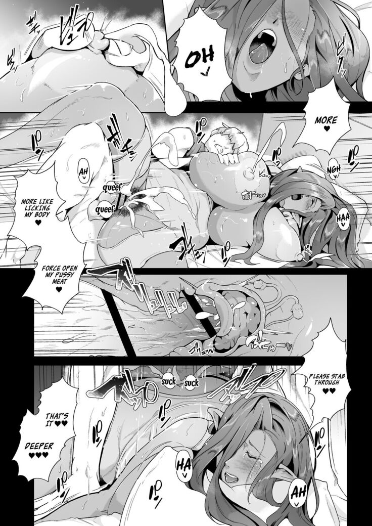 [Noumusai (Miyashiro Yousuke)] Mucchiri Dekachichi Dark Elf no Oba-san to Icha Love Fudeoroshi Seikatsu | Lovey-dovey Devirginization Life with a Big Titty Middle Aged Dark Elf Woman [English] [Brolen] [Digital][Hairy Version]