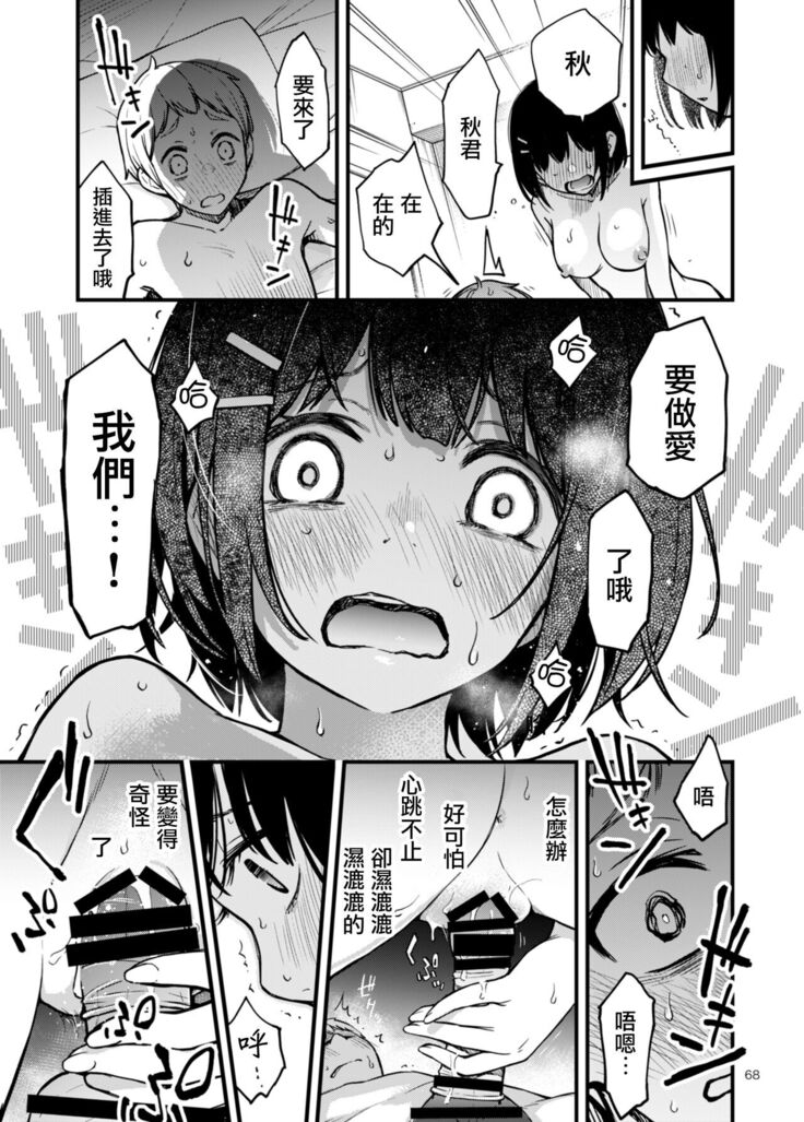 童貞が処女のおっぱいを揉むだけ