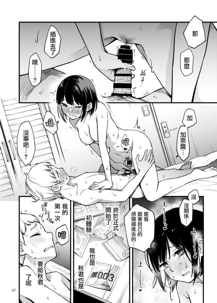 童貞が処女のおっぱいを揉むだけ