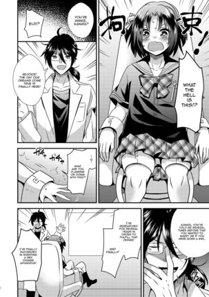 Nyotaika Kikai | Sex-Swap Machine - Page 6