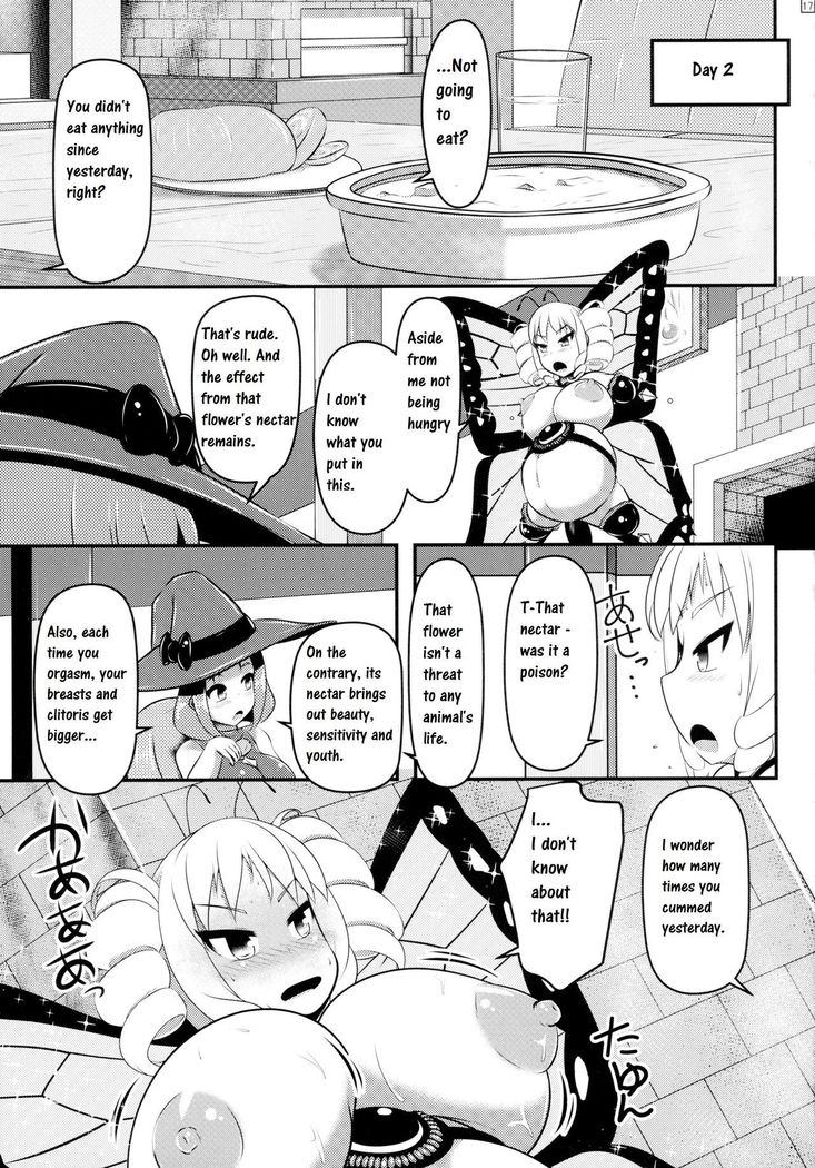Chou ni Sareta Daruma Hime no Owaranai Funnyuu Sanran
