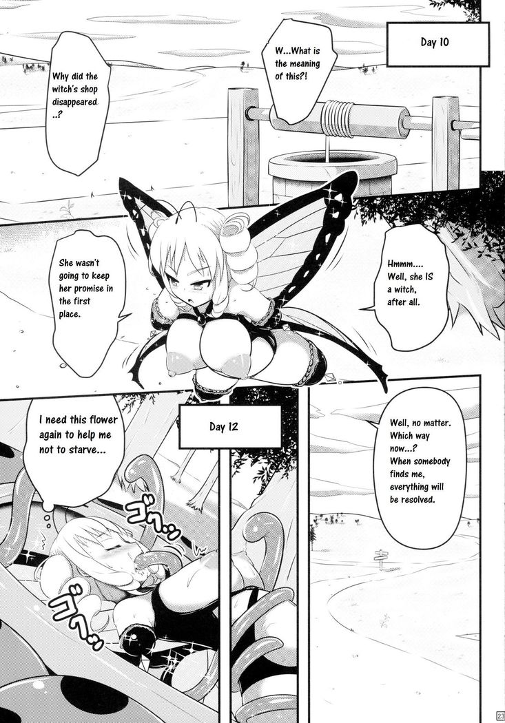 Chou ni Sareta Daruma Hime no Owaranai Funnyuu Sanran
