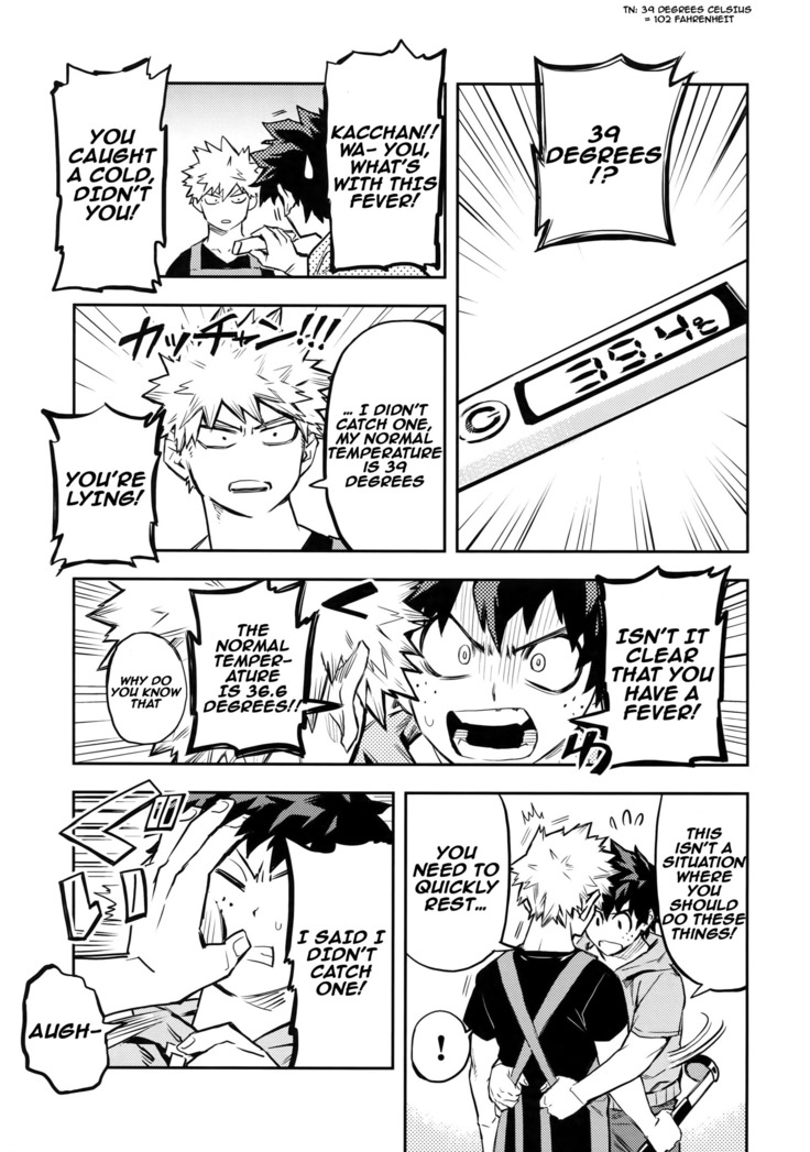 Kazehiki Kacchan to Boku no Koubousen | The Battle Between Sick Kacchan and Me