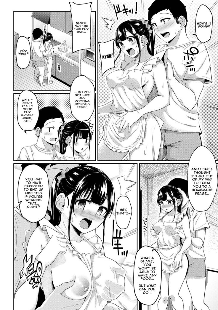 Asa Okitara Imouto ga Hadaka Apron Sugata datta node Hamete Mita | I Woke Up to my Naked Apron Sister and Tried Fucking Her Ch. 1-9