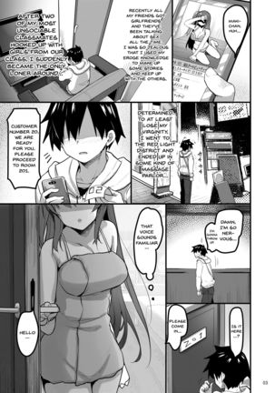 Ecchi na Massage-ya ni Kitara Classmate ga Dete Kita Hanashi | A Story Of Going Out To Get a Massage And The One Who Shows Up Is My Classmate - Page 3