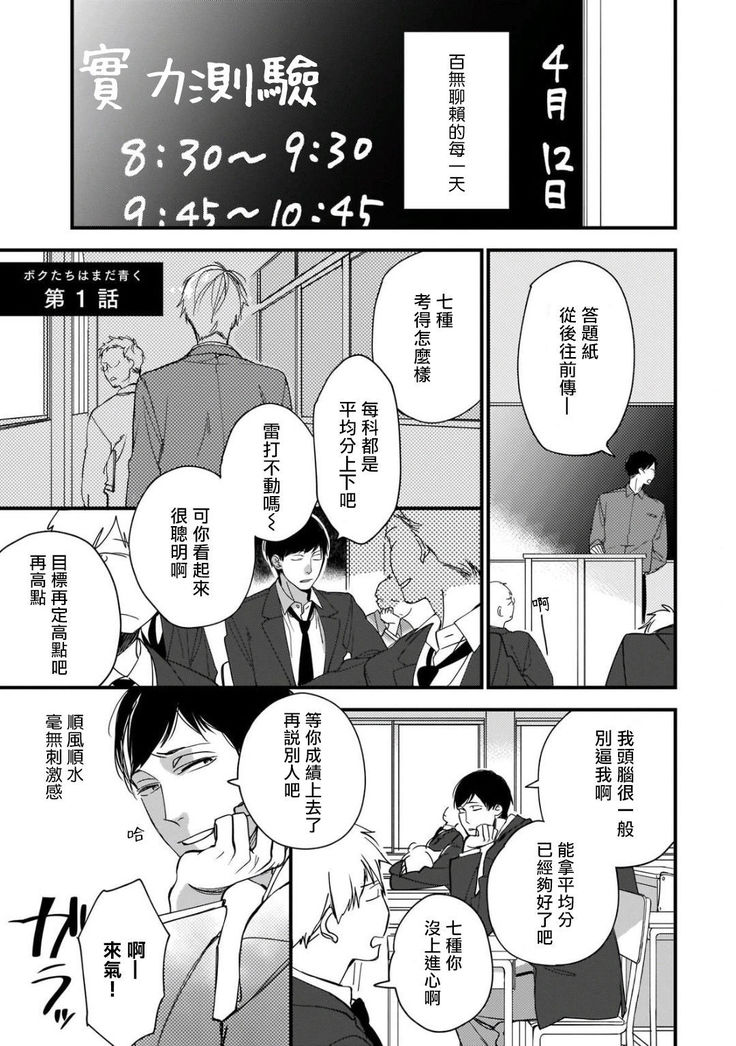Boku-tachi wa Mada Aoku 1 |青涩的我们 1