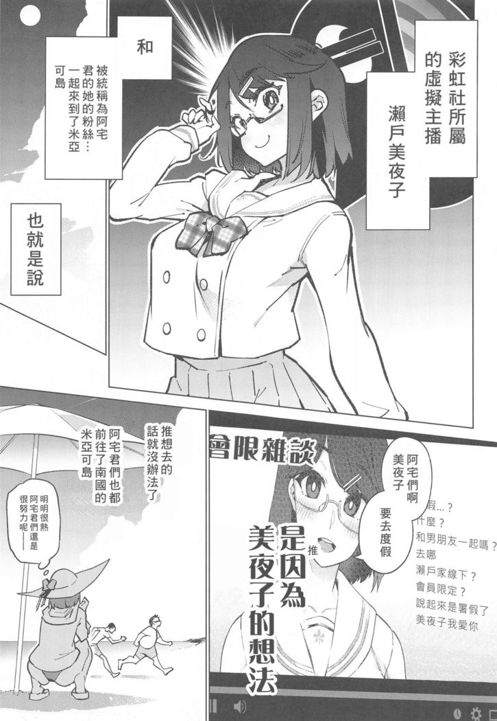 Otaku to Iku Miyako Jima 1-shuukan Seikatsu | 阿宅與高潮米亞可島的一周性福生活