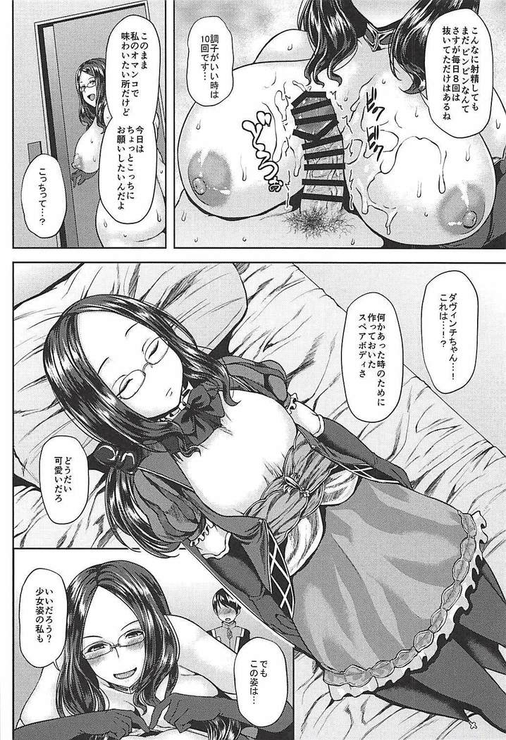 ダヴィンチちゃんと生ハメ性活