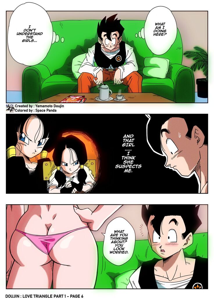 LOVE TRIANGLE Z - Gohan, Erasa to Deau