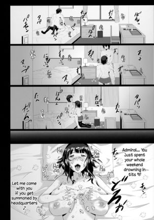 Hishokan to Paizuri Holiday | Titjob Holiday With My Secretary Page #17