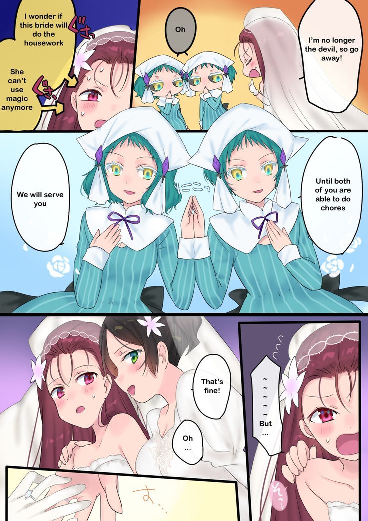Eien, Kaimasu ~Mahou de "Hime" ni Sareta Yuusha to, Maou no Monogatari~ | Forever a Bride: The Story of a hero magically turned into a "princess" and a Demon King