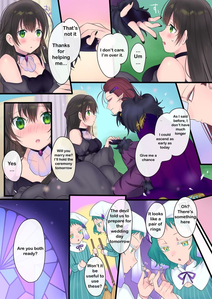 Eien, Kaimasu ~Mahou de "Hime" ni Sareta Yuusha to, Maou no Monogatari~ | Forever a Bride: The Story of a hero magically turned into a "princess" and a Demon King