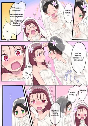 Eien, Kaimasu ~Mahou de "Hime" ni Sareta Yuusha to, Maou no Monogatari~ | Forever a Bride: The Story of a hero magically turned into a "princess" and a Demon King Page #34