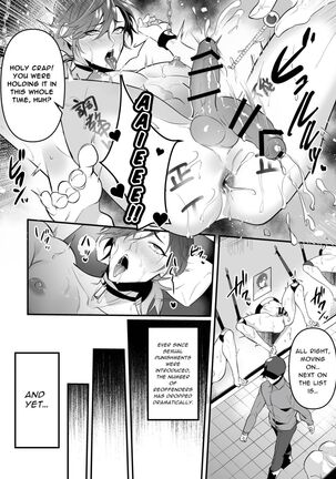 Sexual Punishment ~Ass in the Wall Janitor~ Page #42