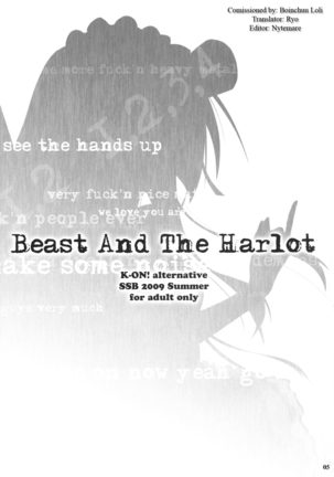 Beast And The Harlot Page #4