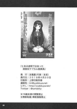 Toaru Yuukaku de Deatta Seisokei Subcul Iinchou Page #21