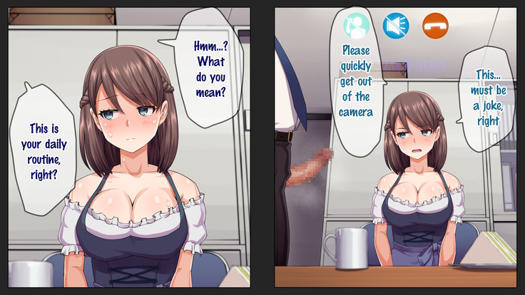 Kare ni Kakushite Netorare Eizou Tsuuwachuu...
