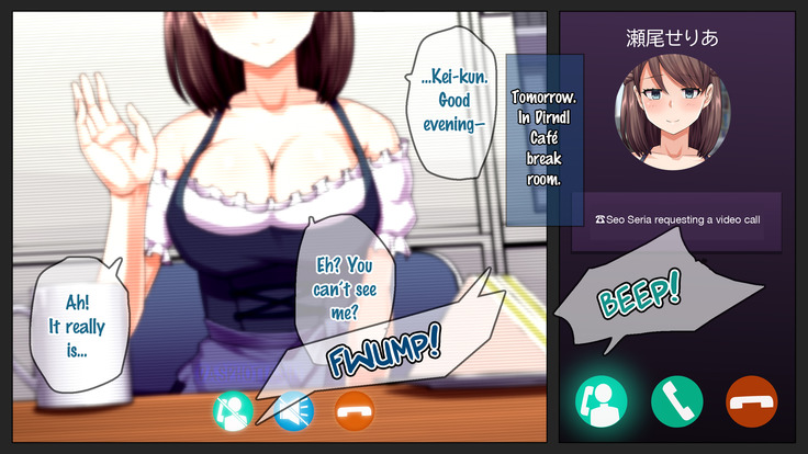 Kare ni Kakushite Netorare Eizou Tsuuwachuu...