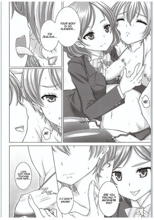 (COMIC1☆10) [Shiromitsuya (Shiromitsu Suzaku)] Rin-chan de Asobou! | Playing with Rin-chan! (Love Live!) [English] - Page 7