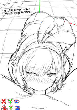 Lewd Virtual Idol Kizuna Ai-chan (decensored) Page #21