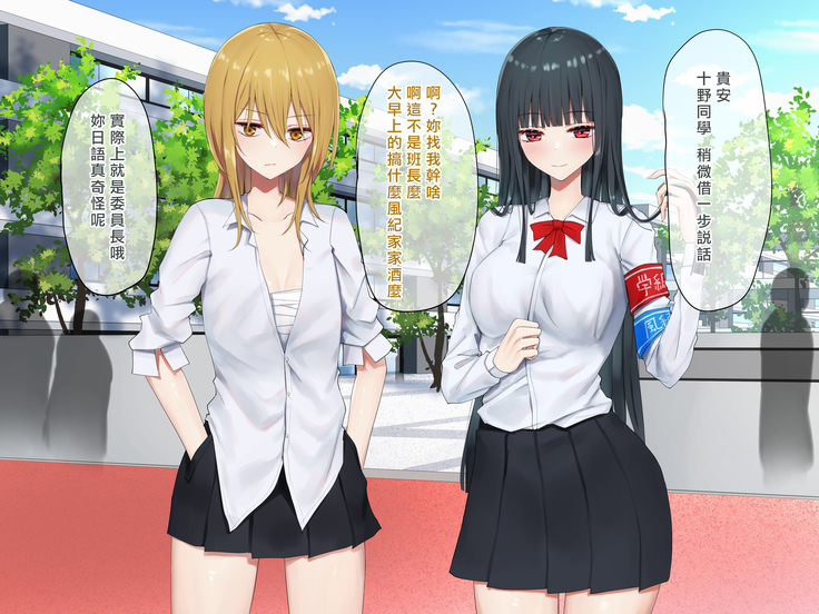 Ojou-sama Gakkyuu Iinchou ga Hinkon Gyaru o Okane de Wakaraseyou to Suru Yuri