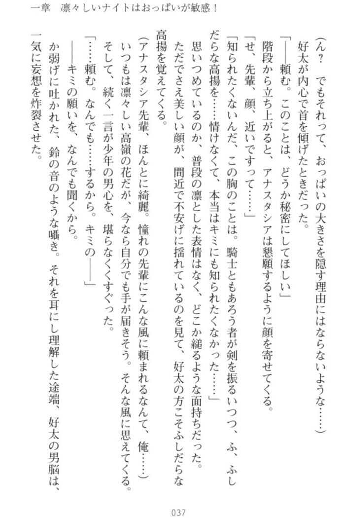 おっぱい騎士を調教してみませんか？