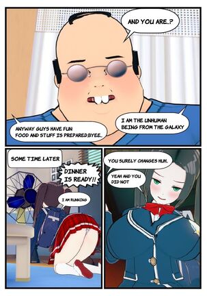 Ugly alien sister becomes hot Page #13