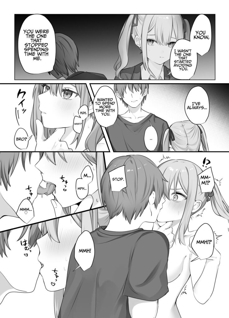 Sex Shinai to Derarenai Heya ni Naka no Warui Imouto to Tojikomerareru | Trapped in a Sex-locked Room with your Bitchy Little Sister