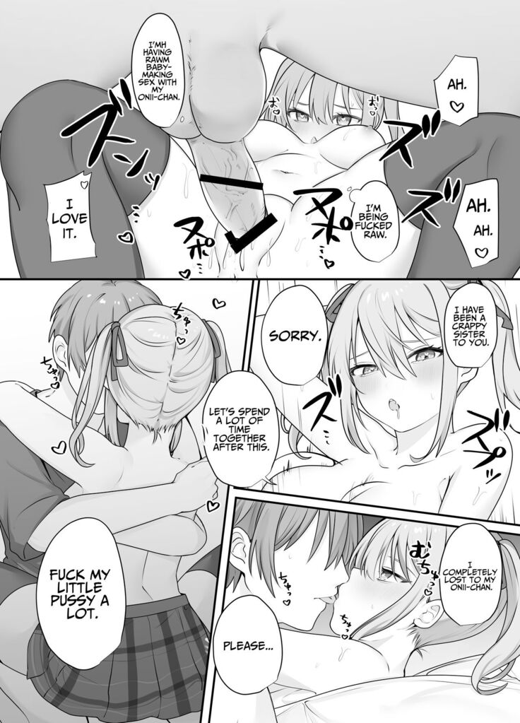 Sex Shinai to Derarenai Heya ni Naka no Warui Imouto to Tojikomerareru | Trapped in a Sex-locked Room with your Bitchy Little Sister