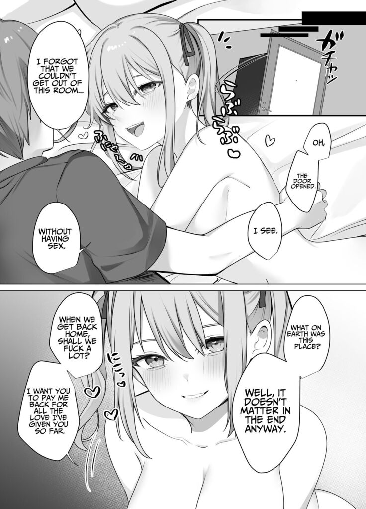 Sex Shinai to Derarenai Heya ni Naka no Warui Imouto to Tojikomerareru | Trapped in a Sex-locked Room with your Bitchy Little Sister