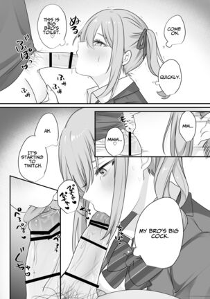 Sex Shinai to Derarenai Heya ni Naka no Warui Imouto to Tojikomerareru | Trapped in a Sex-locked Room with your Bitchy Little Sister Page #18