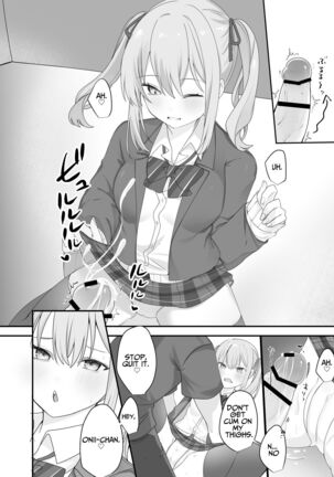 Sex Shinai to Derarenai Heya ni Naka no Warui Imouto to Tojikomerareru | Trapped in a Sex-locked Room with your Bitchy Little Sister Page #14