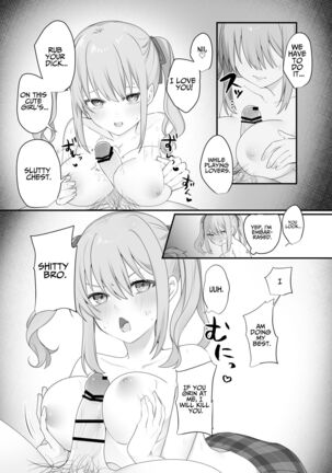 Sex Shinai to Derarenai Heya ni Naka no Warui Imouto to Tojikomerareru | Trapped in a Sex-locked Room with your Bitchy Little Sister Page #23