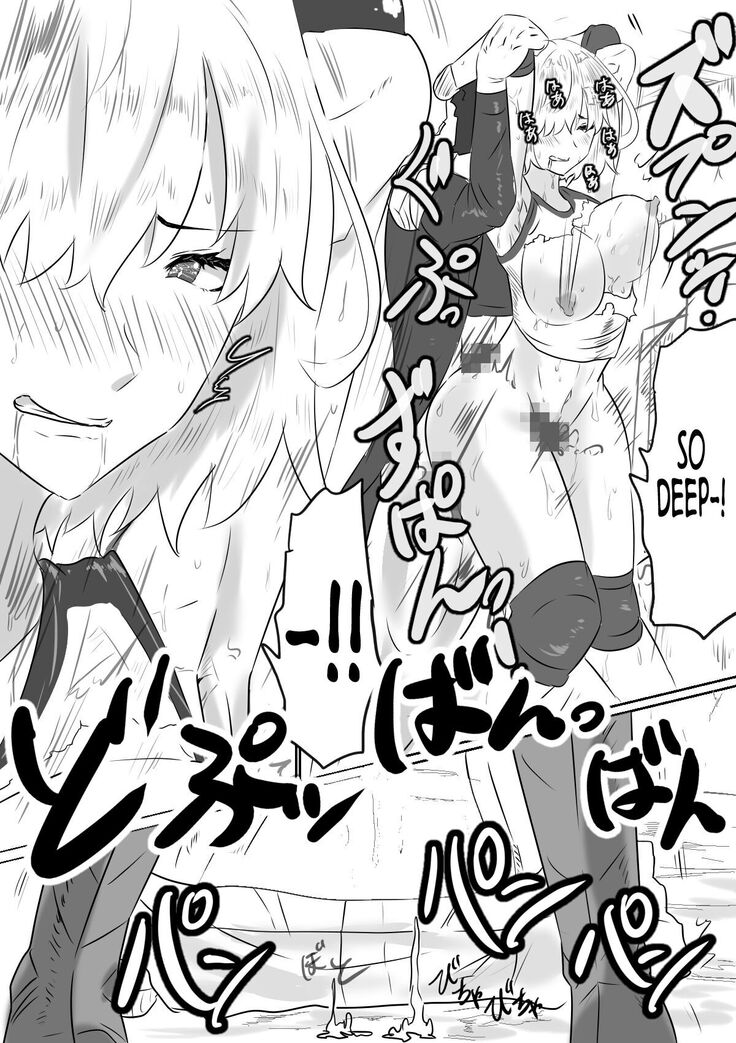Mash to Hissori H | Silent Sex with Mash