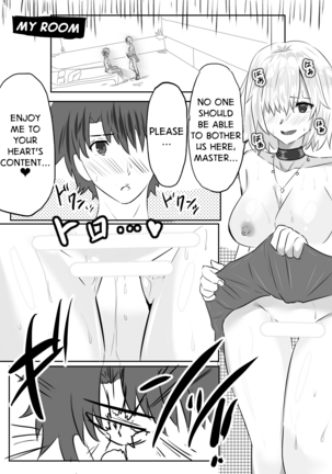 Mash to Hissori H | Silent Sex with Mash Page #14