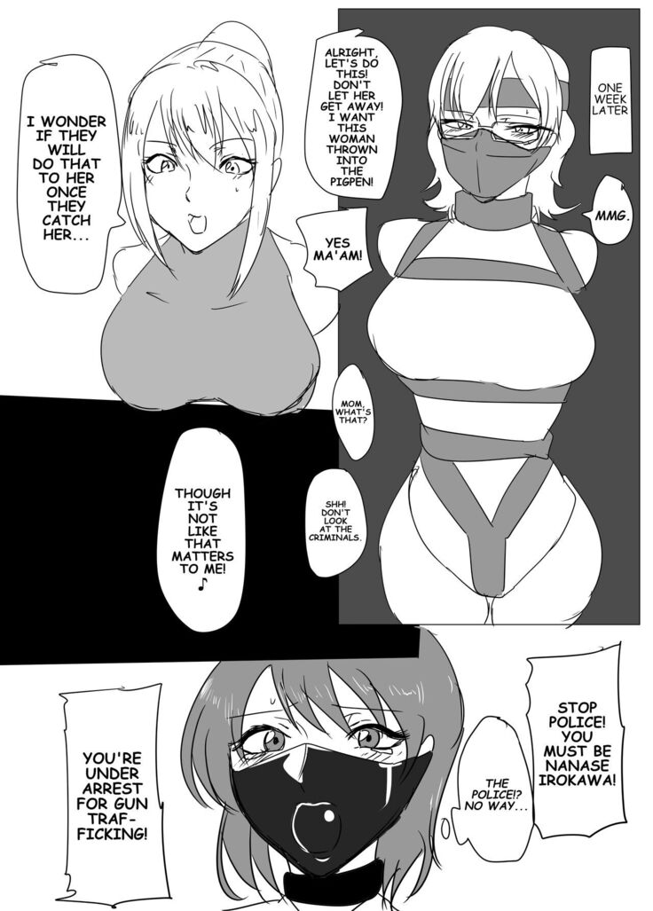 high school girl caught in a trap