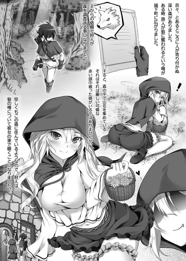 Otona no Ero Hon ~Ookami Akazukin Hen~ Mori de Deatta Akazukin-chan fa Konna ni Mofumofu de Yaseiteki na Hazu ga nai.