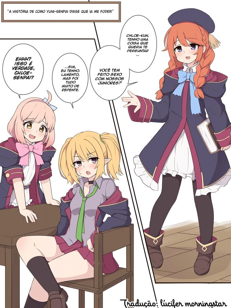 Yuni Senpai to Tanteki ni Ieba Ecchi Suru Ohanashi