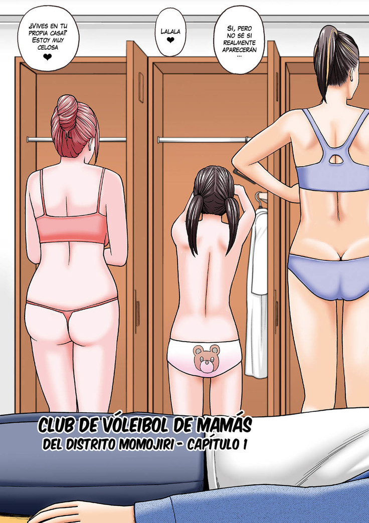 Momojiri Danchi Mama-san Volley Doukoukai - Mom's Volley Ball | Club de Vóleibol de mamás del distrito Momojiri Cap. 1-4